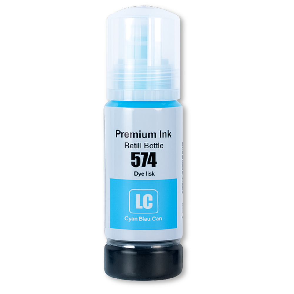 Tinta Para Epson T574 Cian Claro
