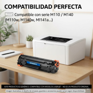Toner Para HP 85A Negro con Chip