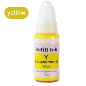 Tinta Para Canon GI-190 Amarilla