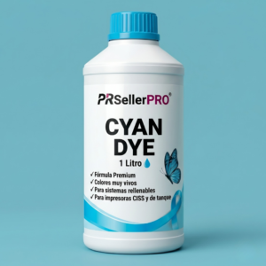 Tinta Para Epson 1 Litro 544 504 664 Cian