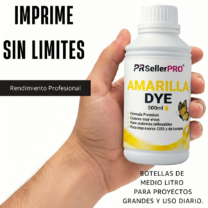 Tinta Para Epson 500ml 544 504 664 Amarilla