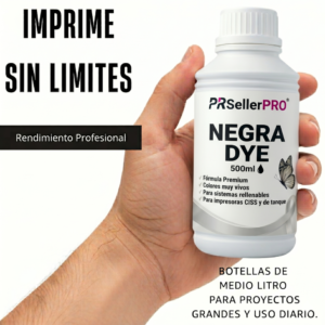 Tinta Para Epson 500ml 544 504 664 Negra