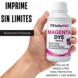 Tinta Para HP 500ml Magenta GT53 GT52