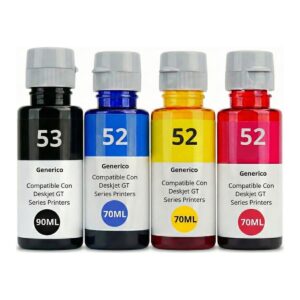 Kit de Tintas Para HP GT53-GT52