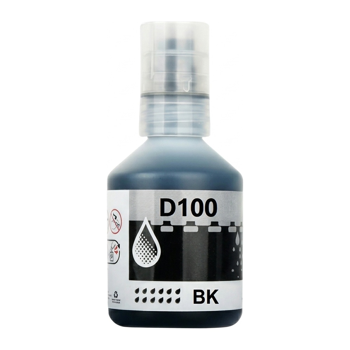 Tinta Para Brother D100 Negra