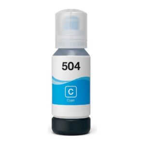 Tinta Para Epson T504 Cian