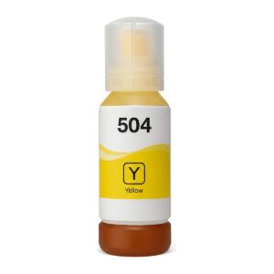 Tinta Para Epson T504 Amarilla