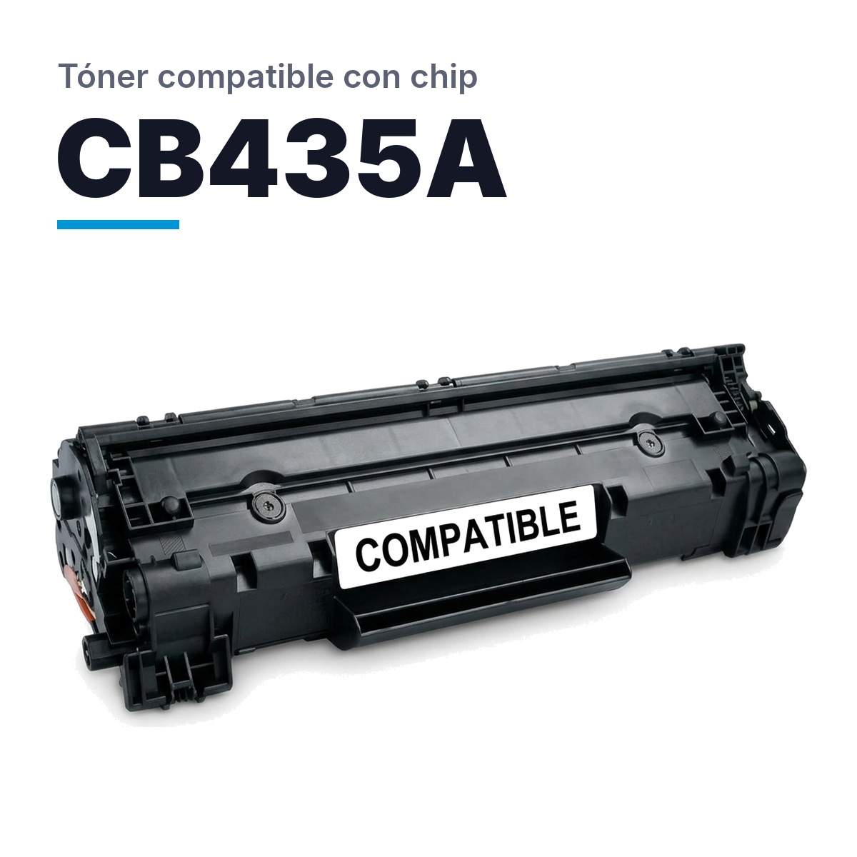 Toner Para HP 35A Negro con Chip
