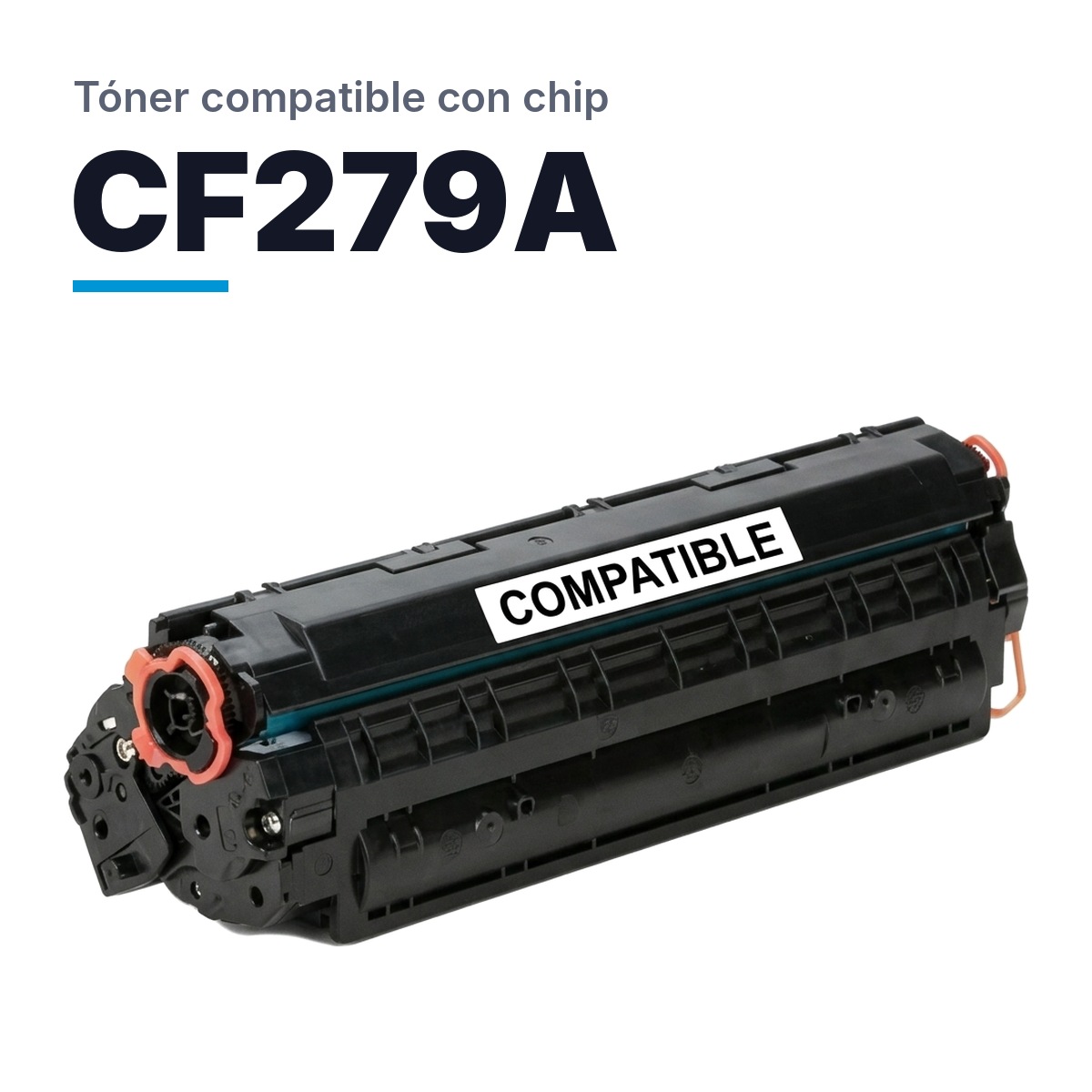 Toner Para HP 79A Negro con Chip