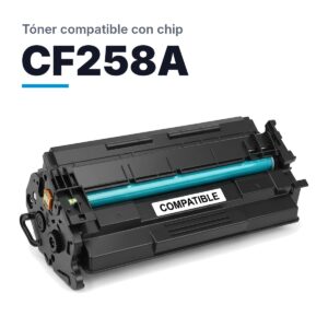 Tóner Para Hp CF258A con Chip