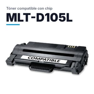 Toner Para Samsung D105 Negro con Chip