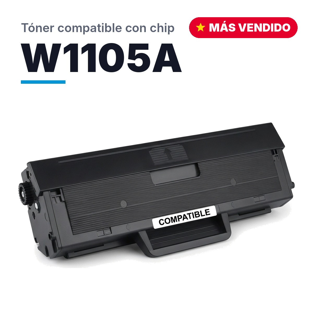 Toner Para HP 105A Negro con Chip