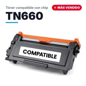 Toner Para Brother TN 660 Negro con Chip