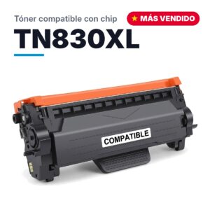 Toner Para Brother TN 830XL Negro con Chip