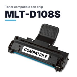 Toner Para Samsung 108 Negro con Chip